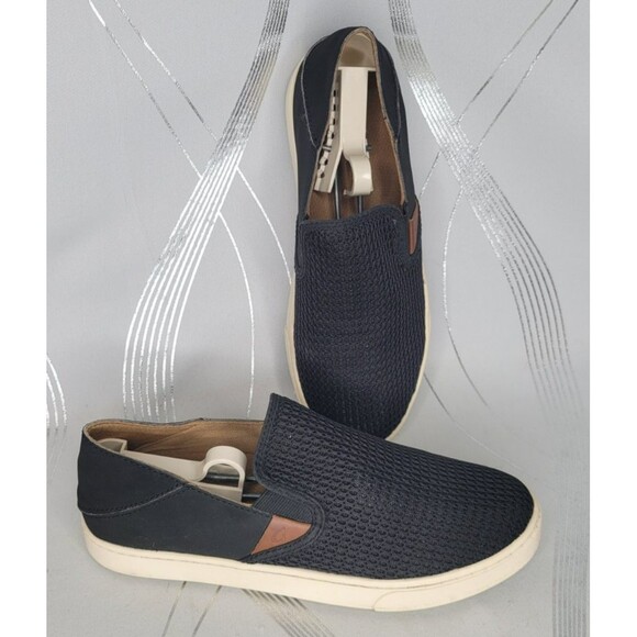 OLUKAI Pehuea Mesh Loafers Sneakers‎ Boat Shoes Womens Size 8 EU 38 - Picture 2 of 12
